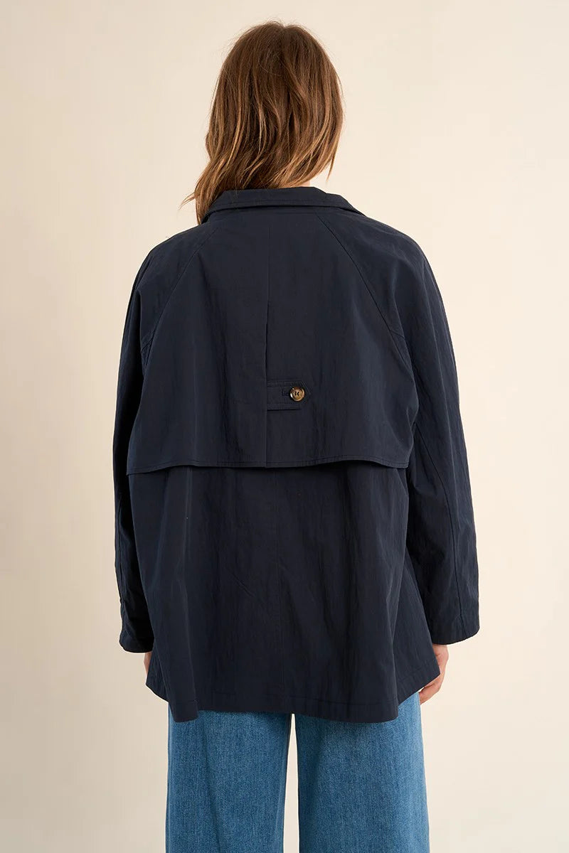 Navy Blue Parka