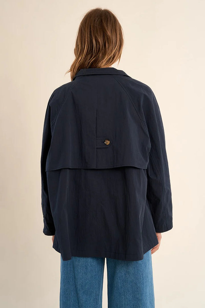 Navy Blue Parka