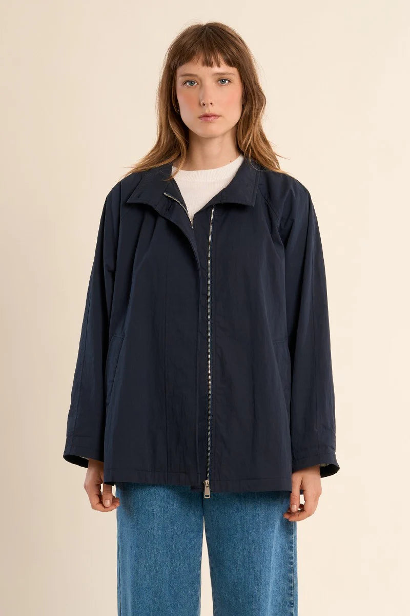 Navy Blue Parka