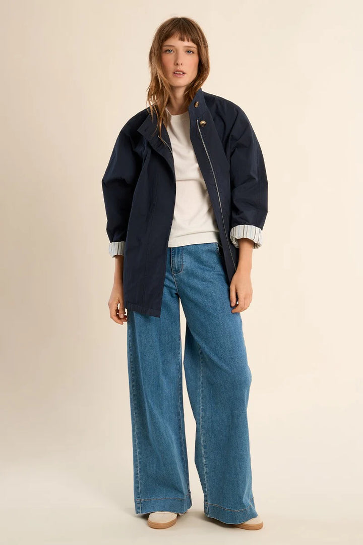 Navy Blue Parka