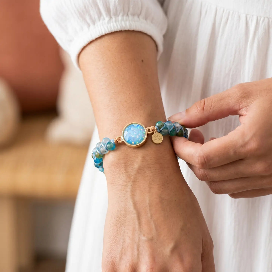 Aqua Pura Opal Protection Bracelet