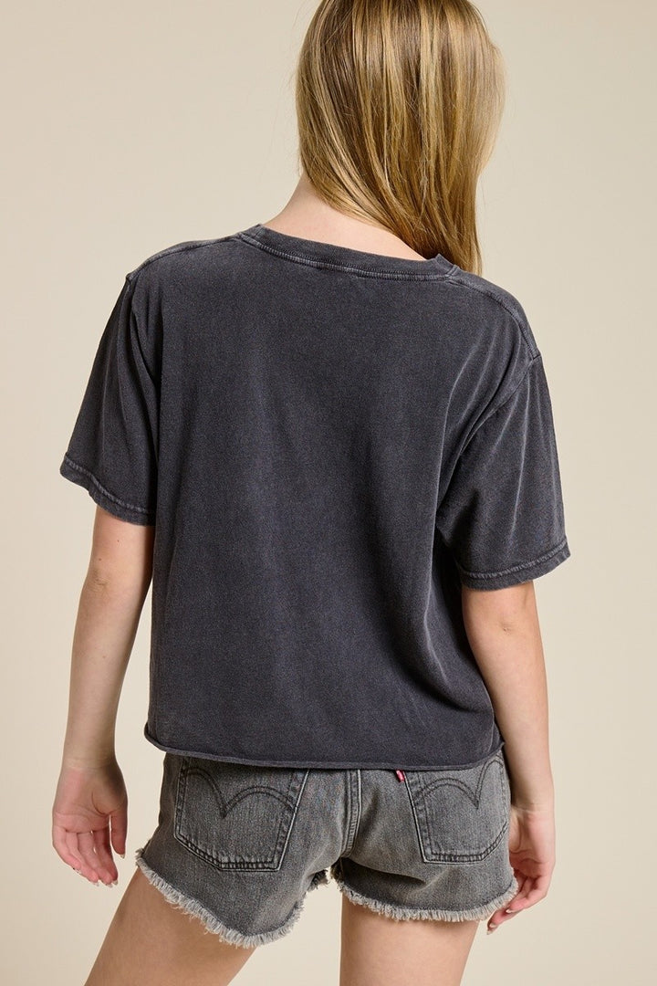 Cowgirls Boots Puff Graphic Tee