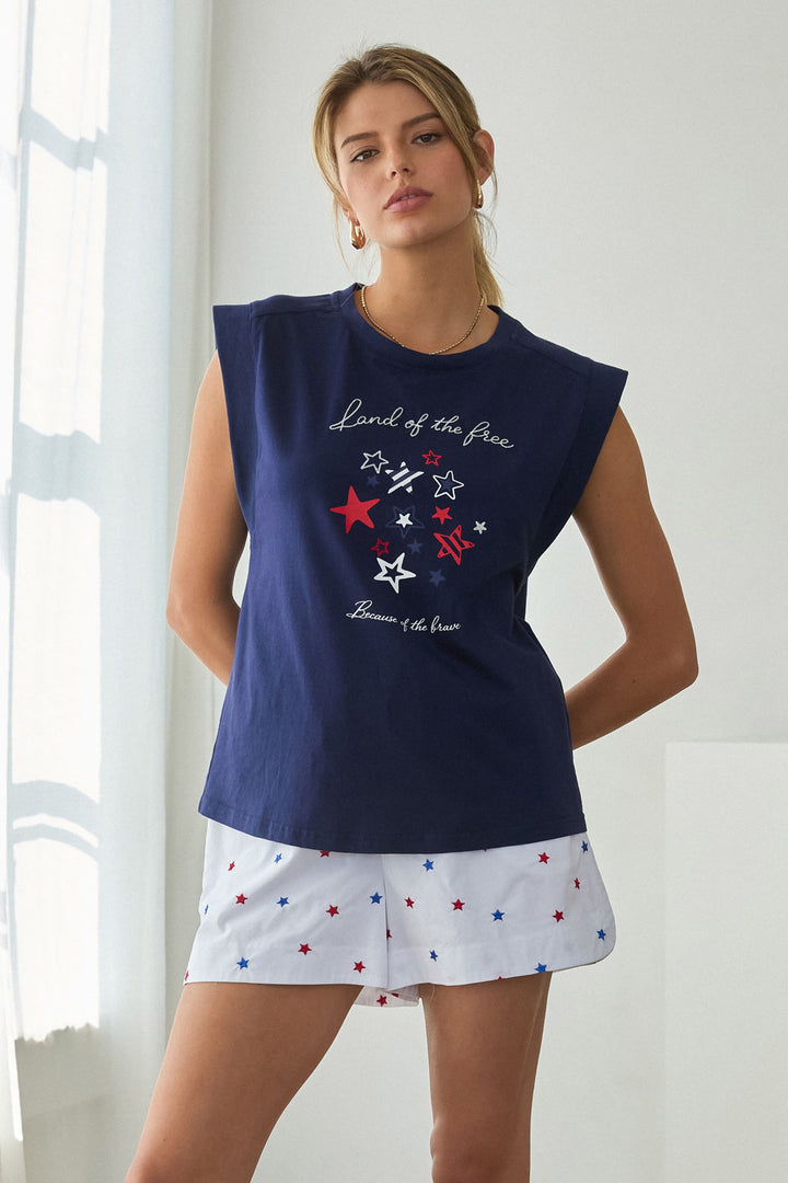 Star Graphic Tee Shirt