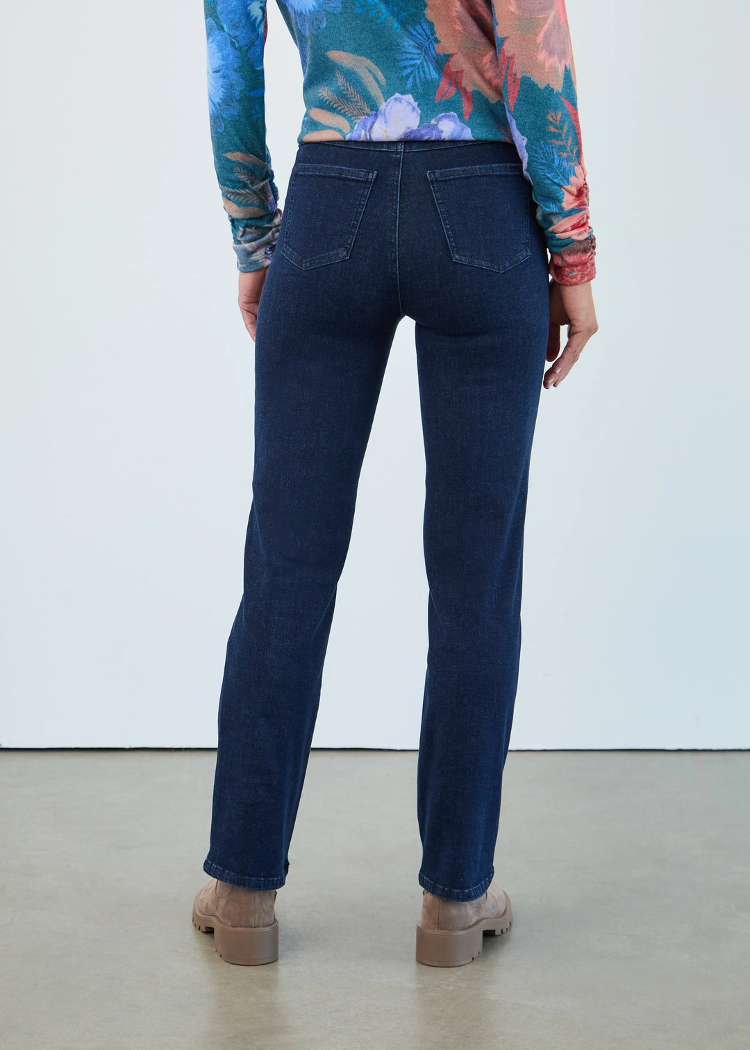 Beyond Denim, Olivia Straight Leg, Dark Rinse