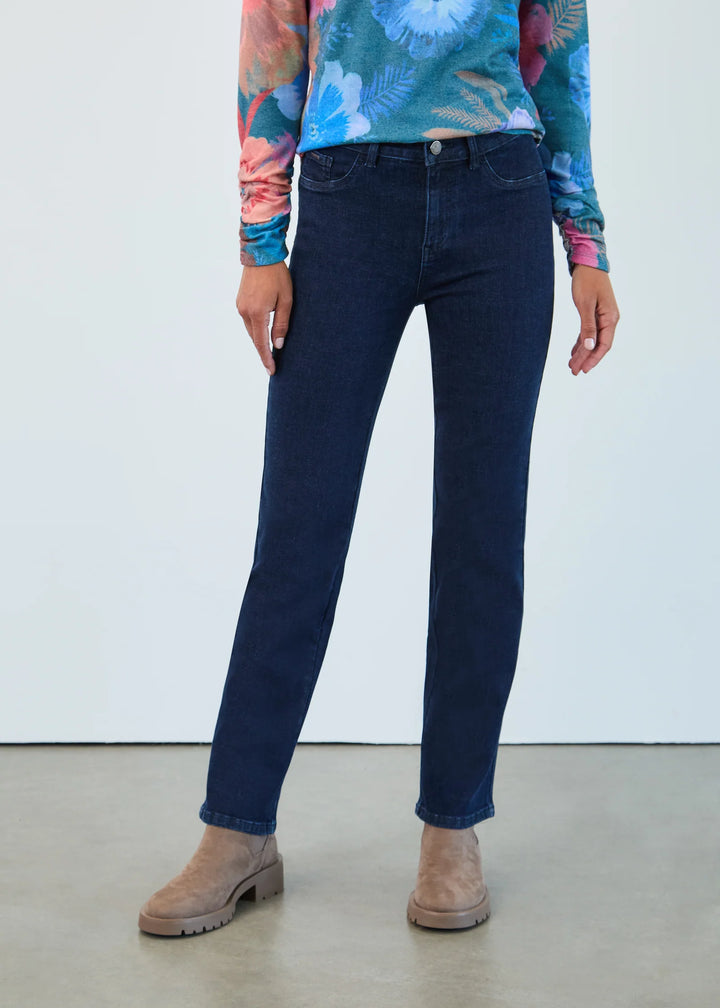 Beyond Denim, Olivia Straight Leg, Dark Rinse