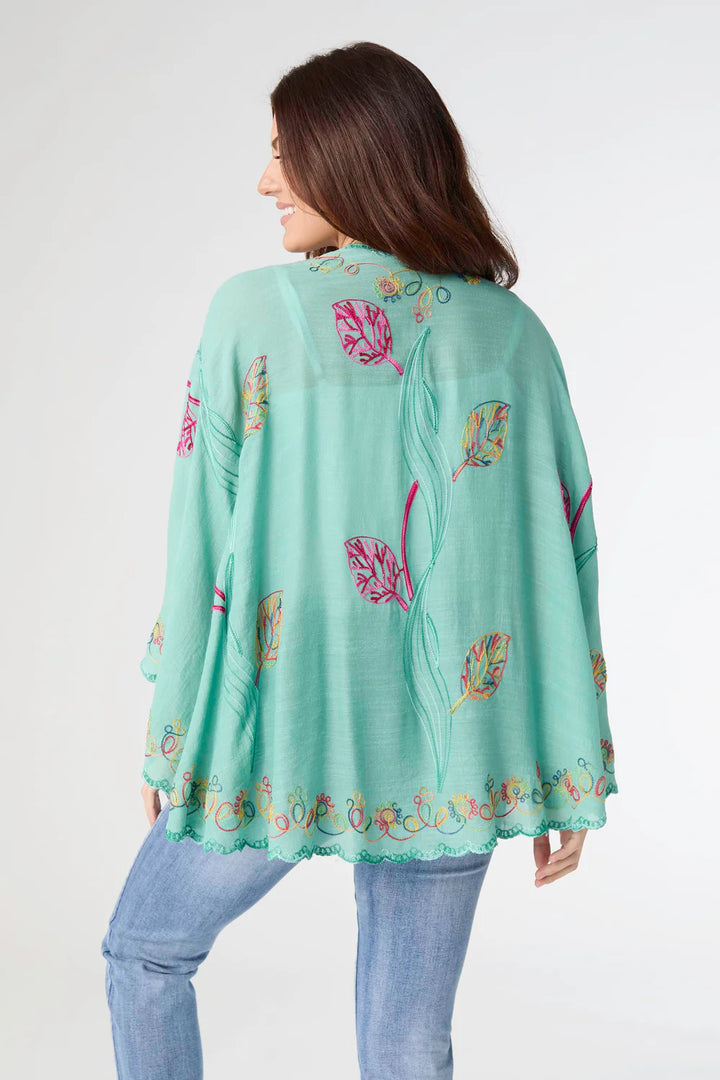Jovie Wrap with Embroidery