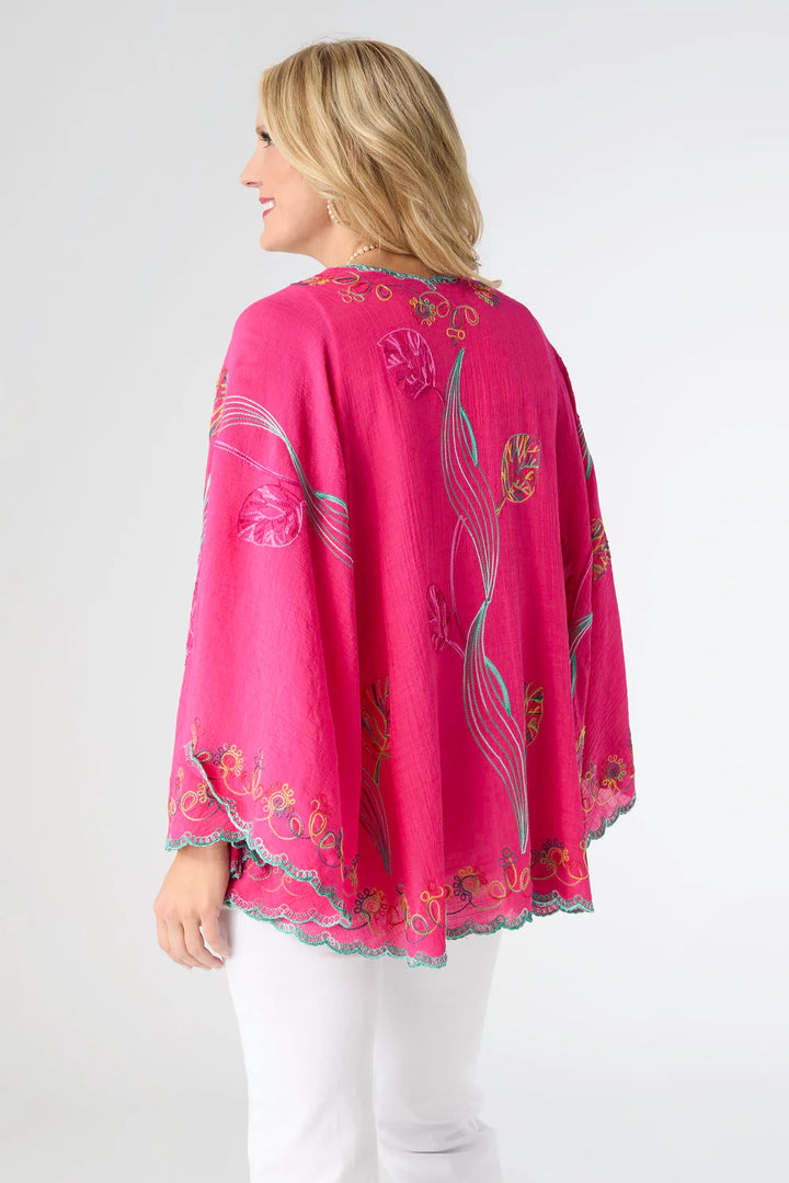 Jovie Wrap with Embroidery