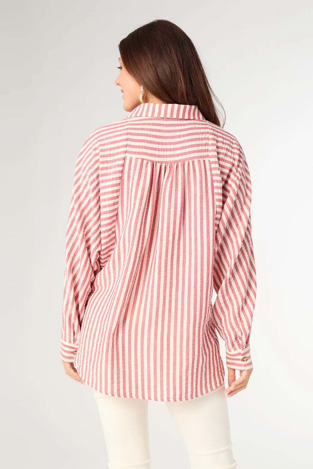 Kathy Relaxed Fit Button Front Top