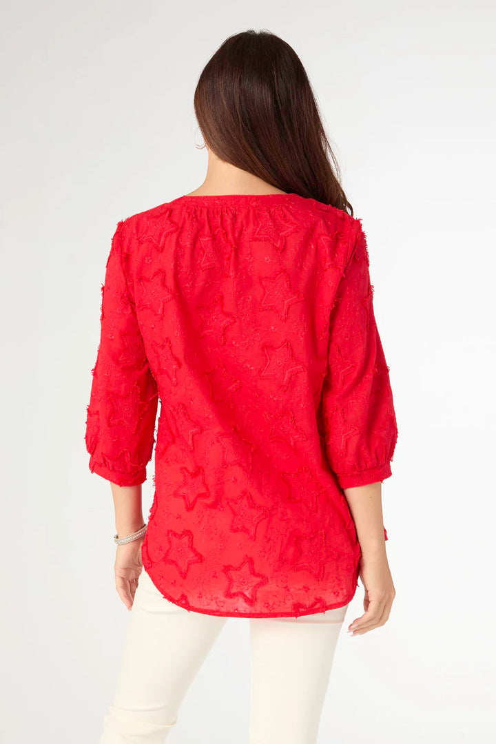 Hattie Top w/Embroidered Star