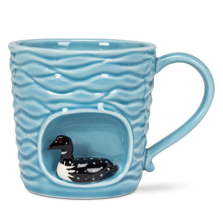 Wavy Mug w/Loon