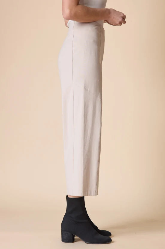 Dove Stonewash Flood Pant