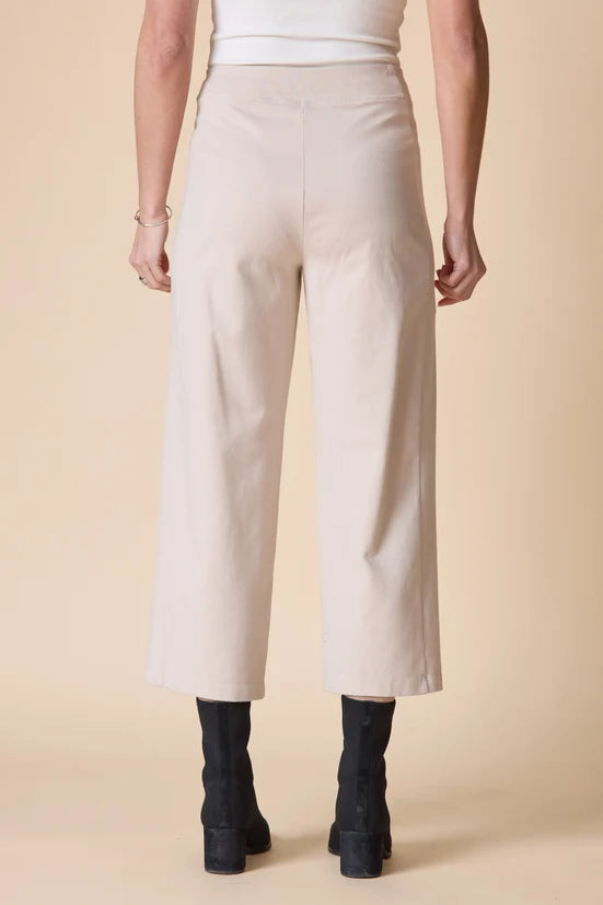 Dove Stonewash Flood Pant