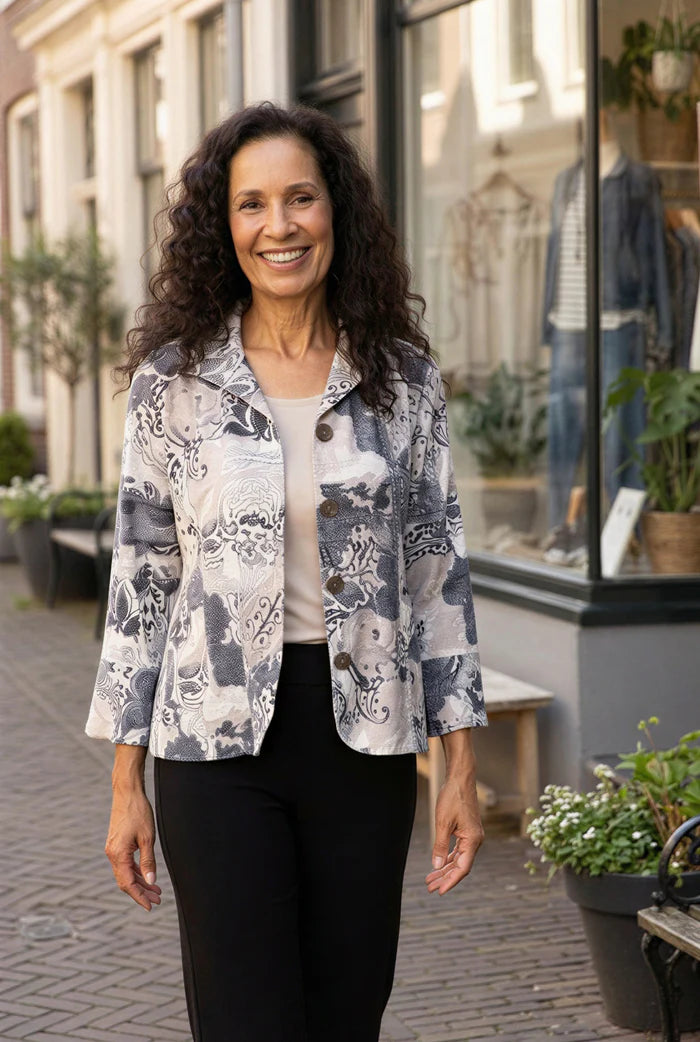 Destination Unknown Shirred Pocket Jacket