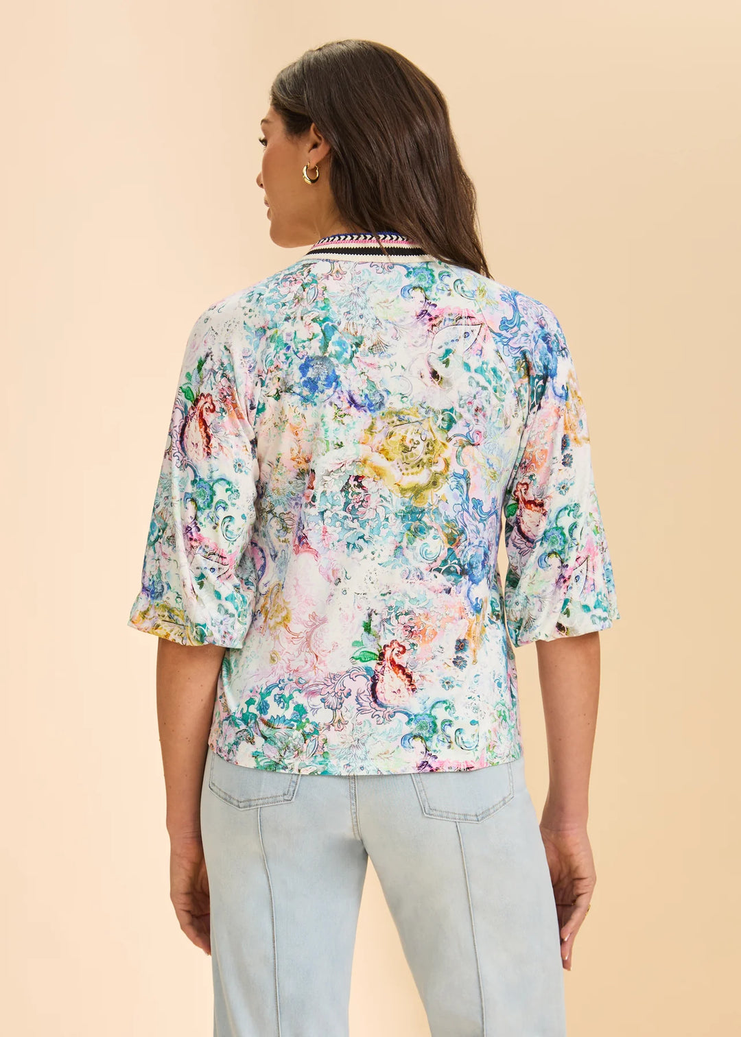 Narnia Split Neck Top
