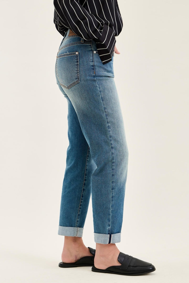MR Boyfriend Cool Denim w/Cross Back