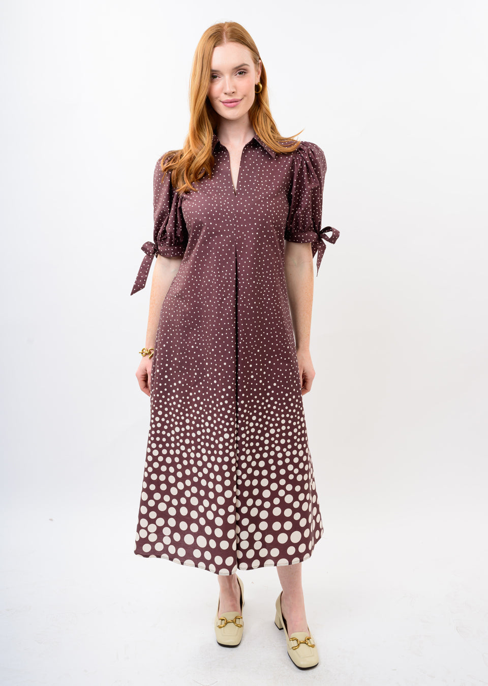 Graduating Dot Dress