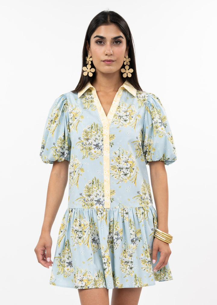 Banded Front Dress