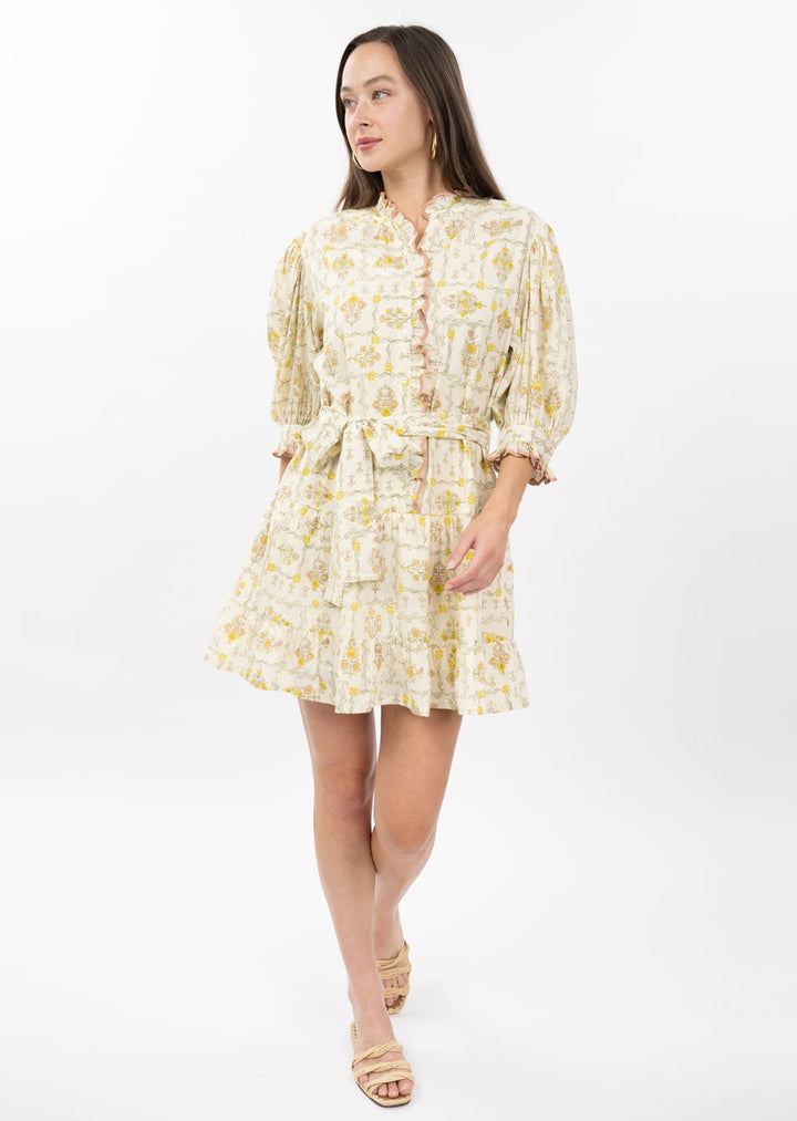 Trellis Flowers Dress