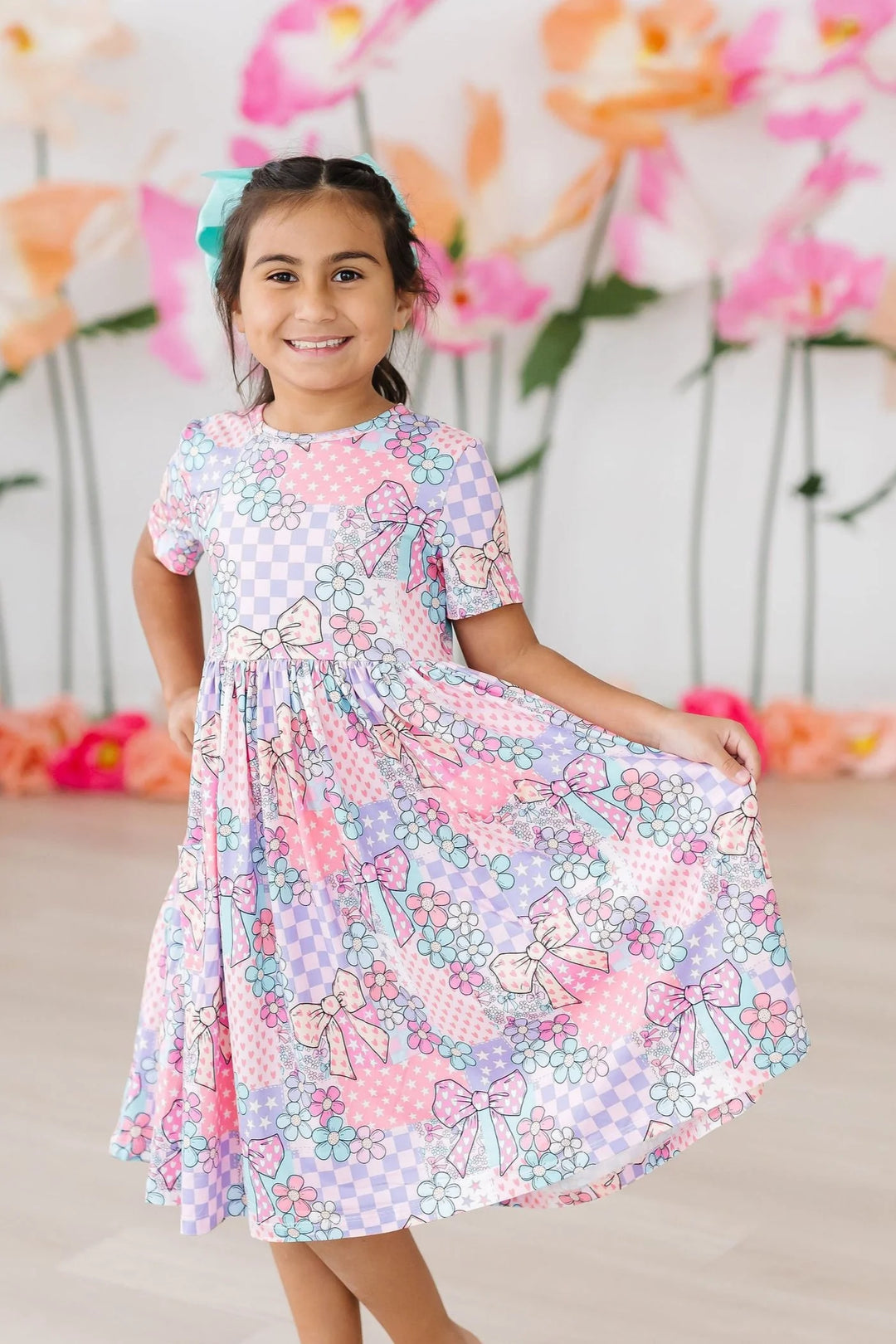 Patchwork Princess S/S Pocket Twirl – Tricia's Treasures