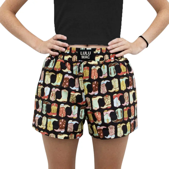 Lulu Mac Boot Boxer Shorts