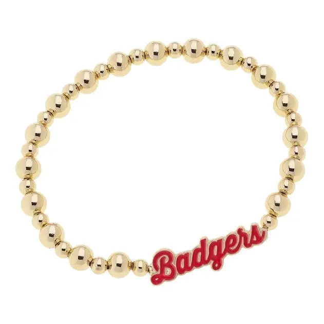WI Badgers Autograph Stretch Bracelet