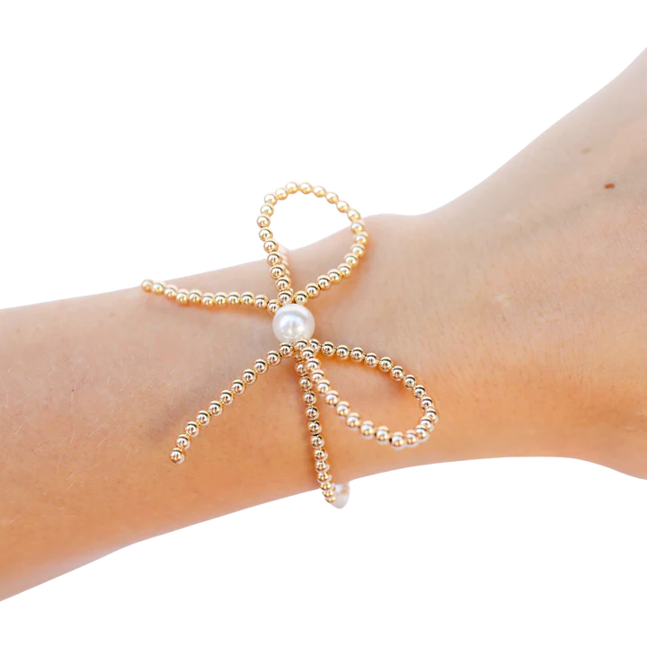 Gold Bow Bracelet
