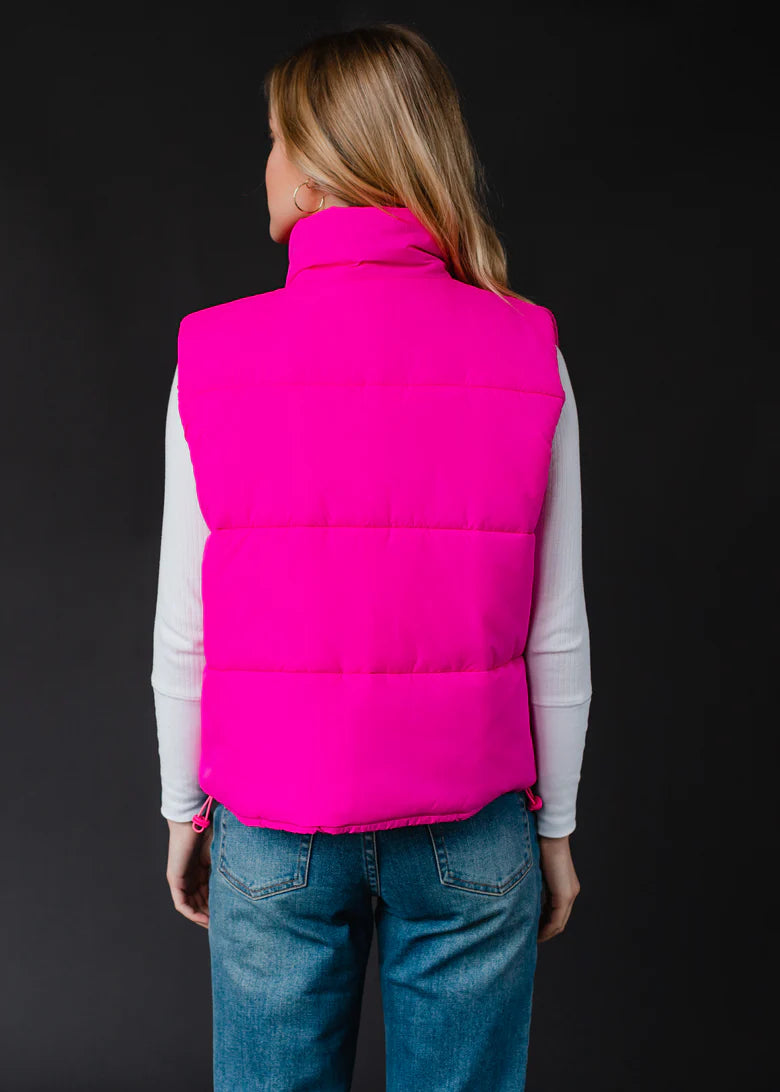 Bright Pink Vest – Tricia's Treasures Bright Pink Vest – Tricia's Treasures