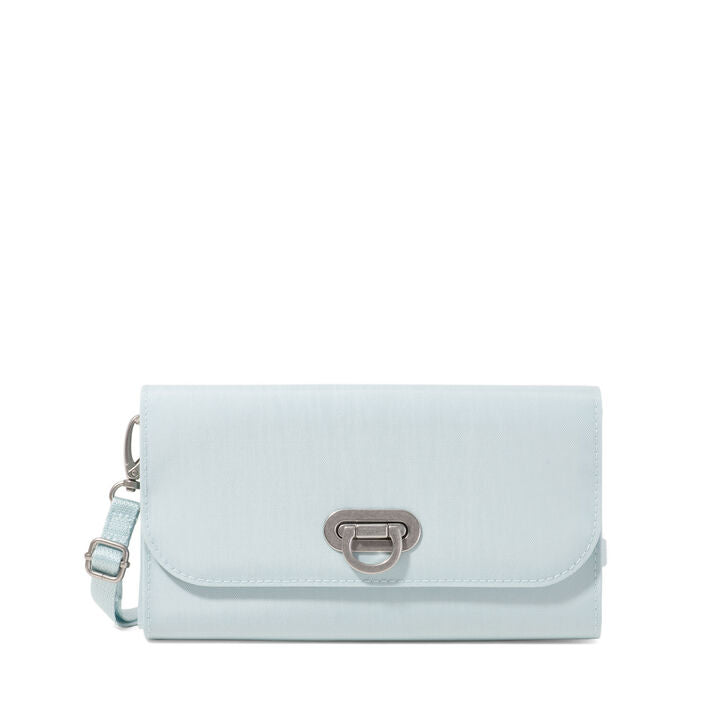 Coastal Flip Lock RFID Phone Wallet Crossbody Pool
