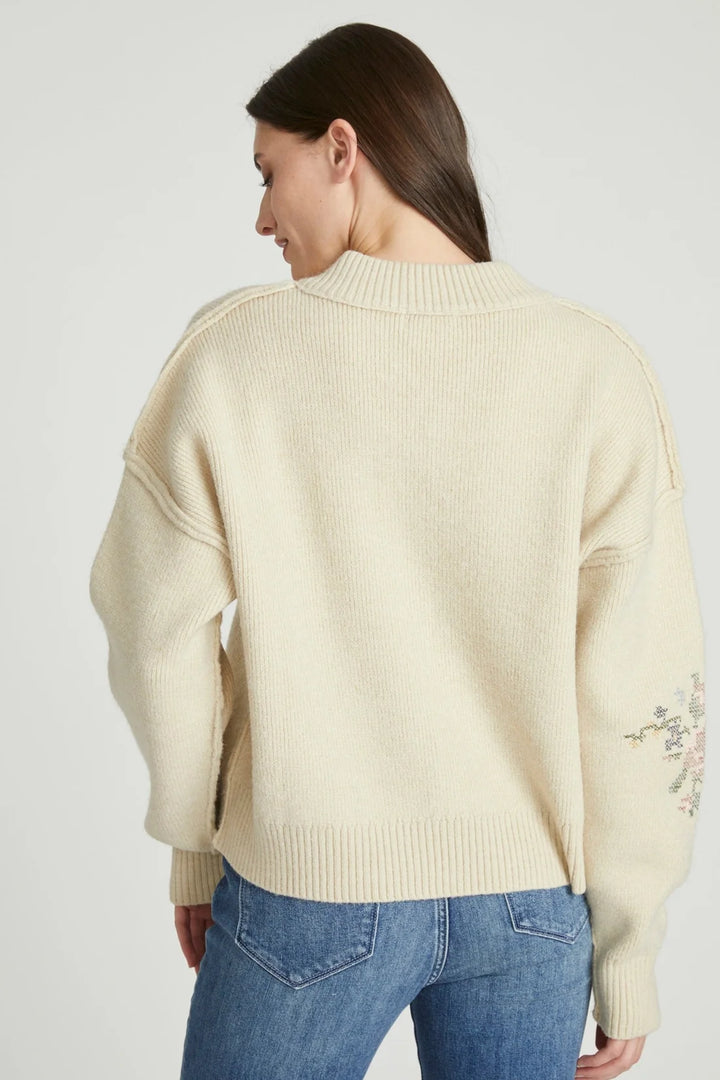 Natura Needlepoint Sweater