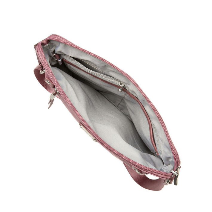 Go Bagg With RFID Phone Wristlet Dusty Mauve