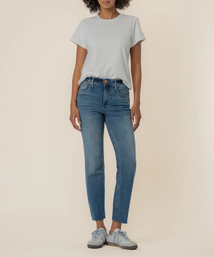 Rachael High Rise Mom Jean Faithful