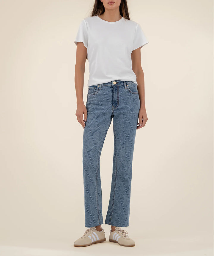 Kelsey High Rise Fab AB Ankle ABloom