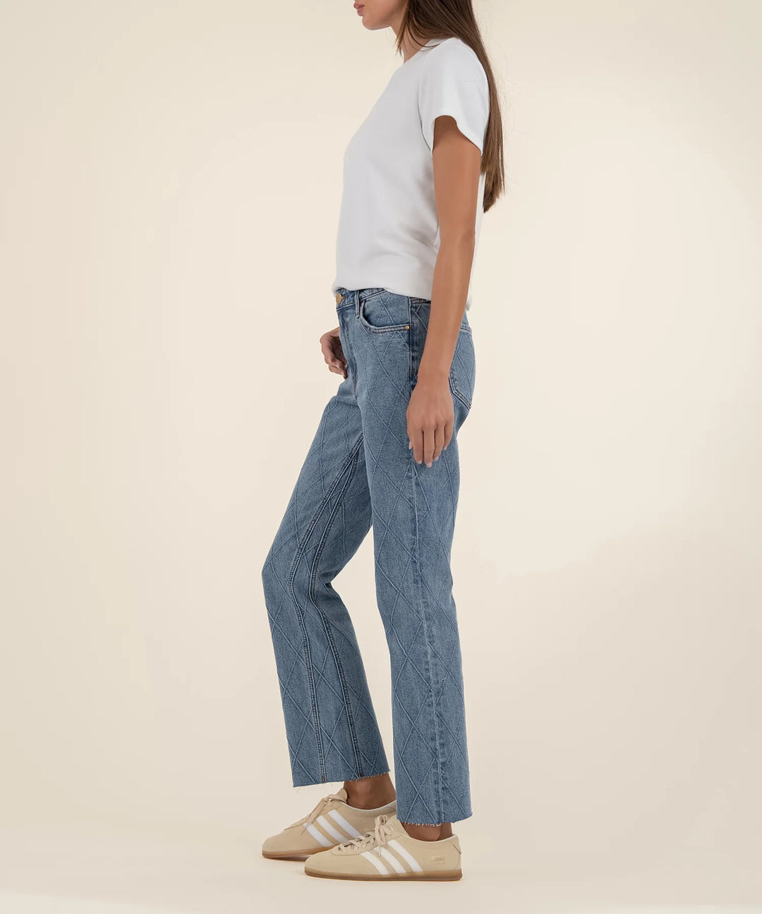 Kelsey High Rise Fab AB Ankle ABloom