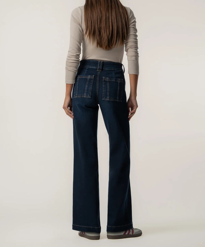 Jodi High Rise Straight Leg Blossoming