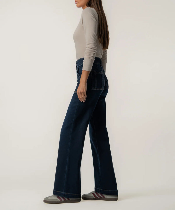 Jodi High Rise Straight Leg Blossoming