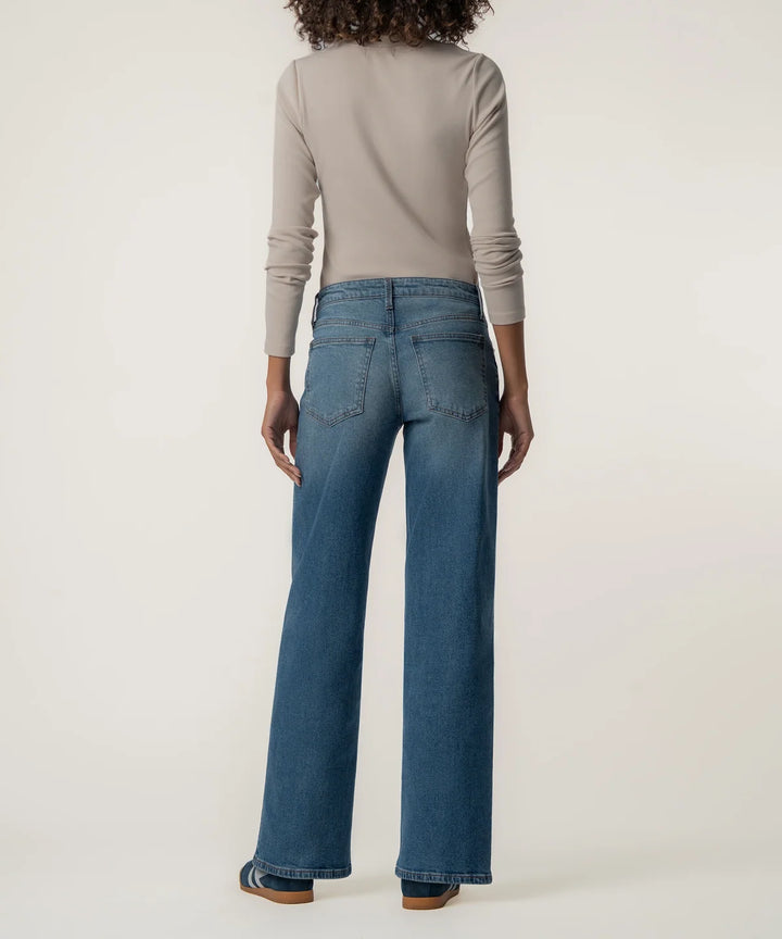 Selena Baggy Low Rise Straight Leg