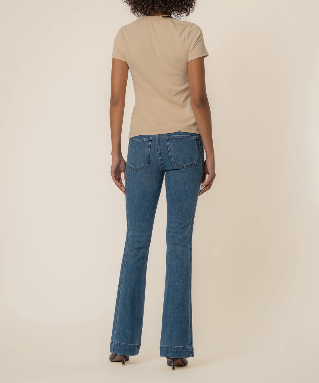 Langley Short Sleeve Rib Top