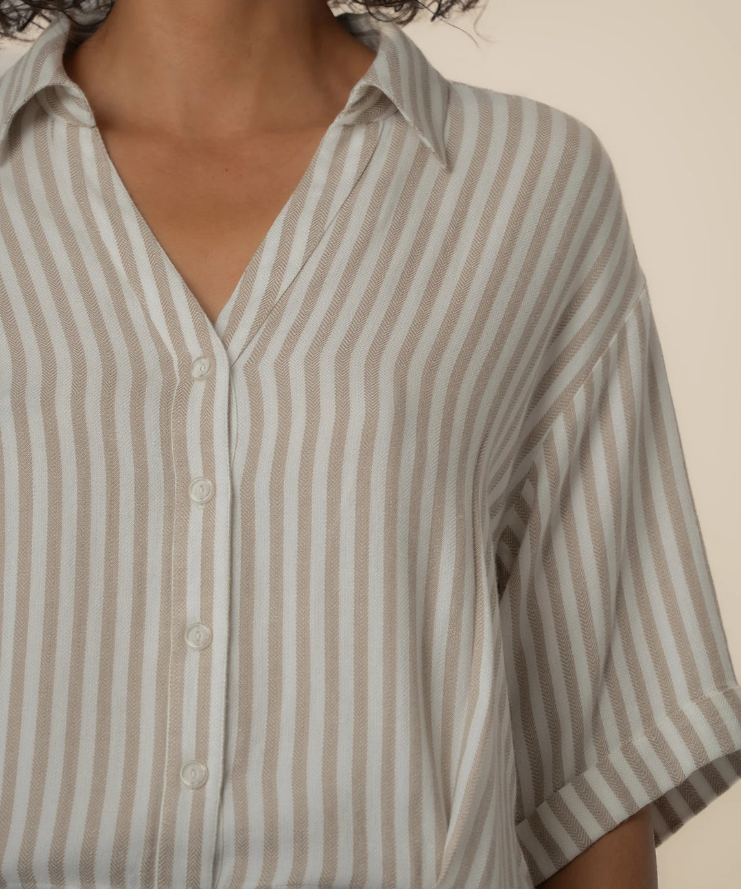Donna Top w/Front &amp; Back Pleat