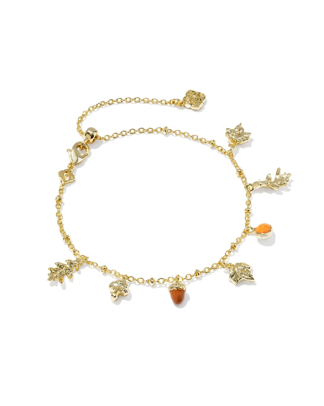 Autumn Charm Bracelet Gold