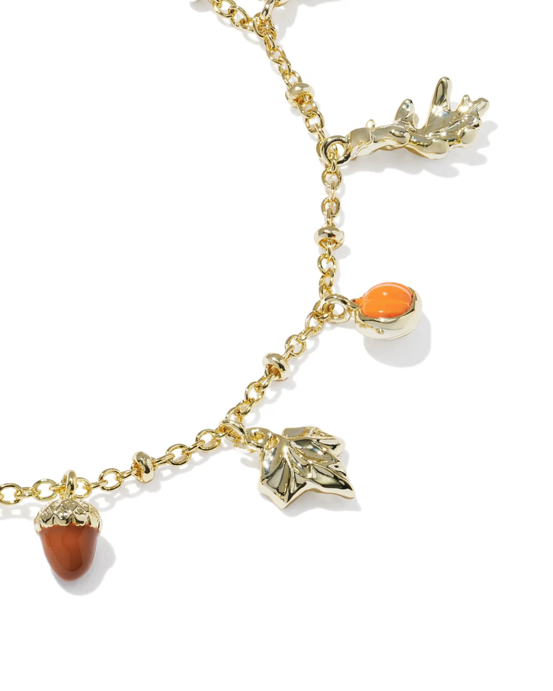 Autumn Charm Bracelet Gold