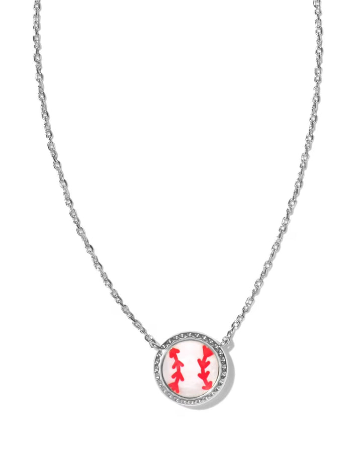 Baseball Short Pendant RHOD