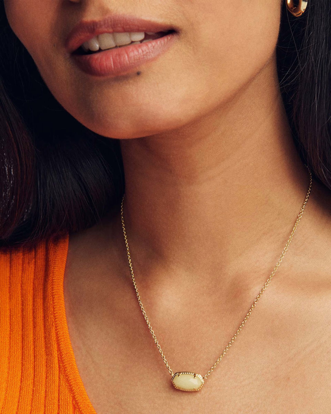 Elisa Boo Pendant Gold Glow in Dark