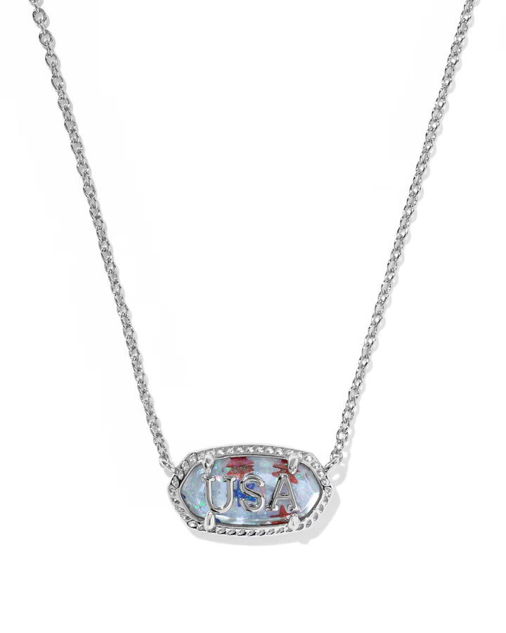 Elisa USA Pendant Rhod