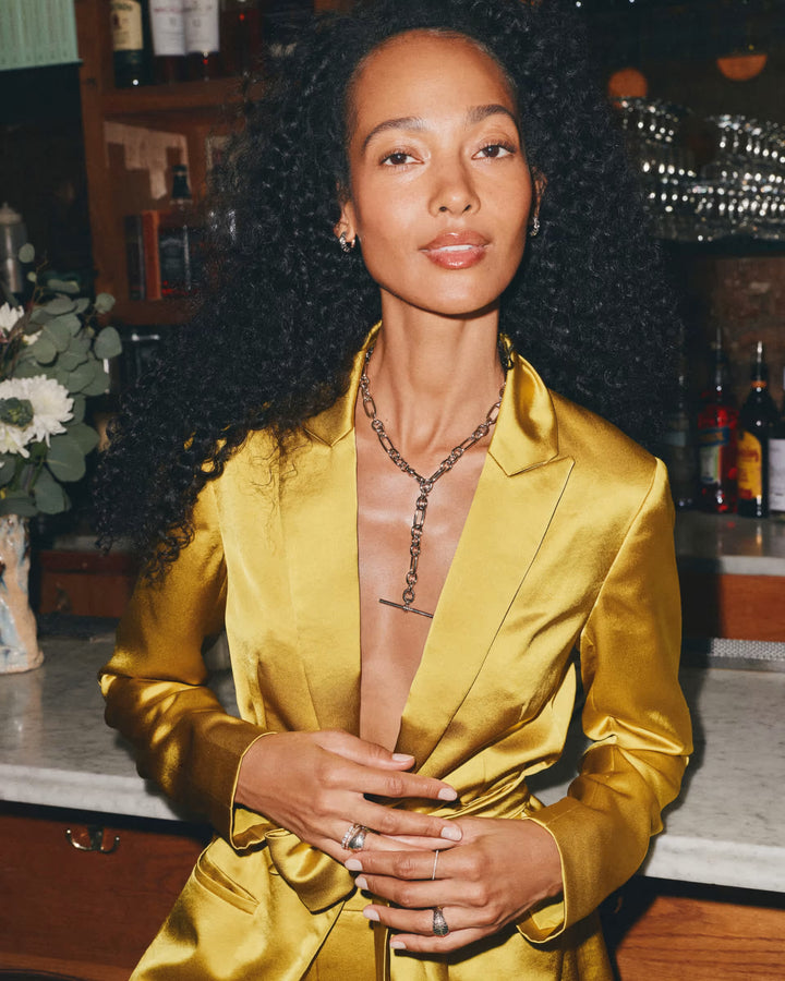 Embry Link Chain Necklace Gold