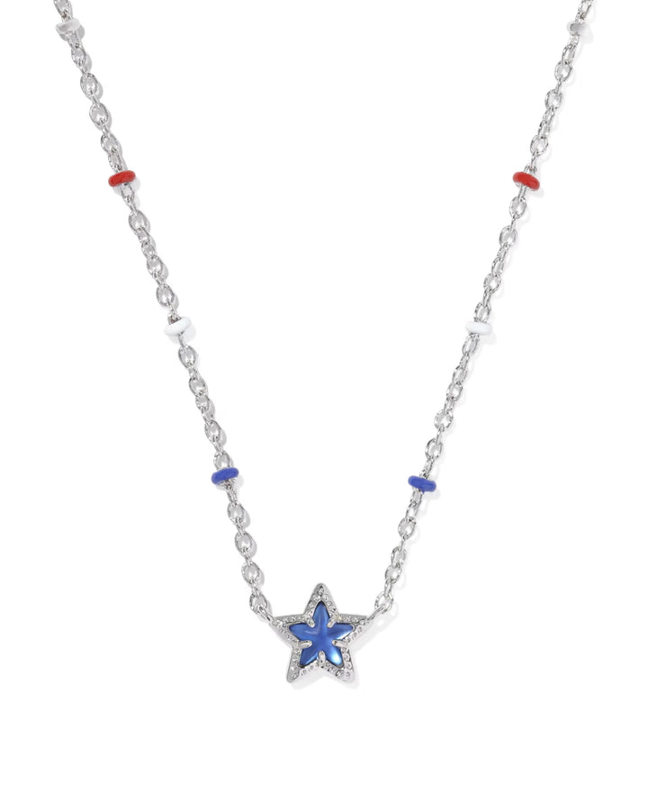 Mini Cassidy Pendant Rhod Blue