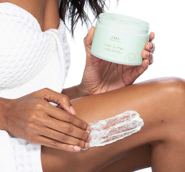 Lime So Fine Foaming Body Polish