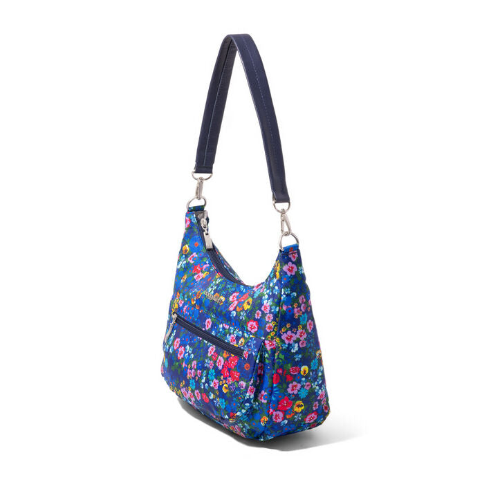 Modern Pocket Half Moon Bag Flower Market
