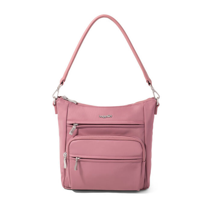 Nolita Convertible Crossbody Mauve Twill