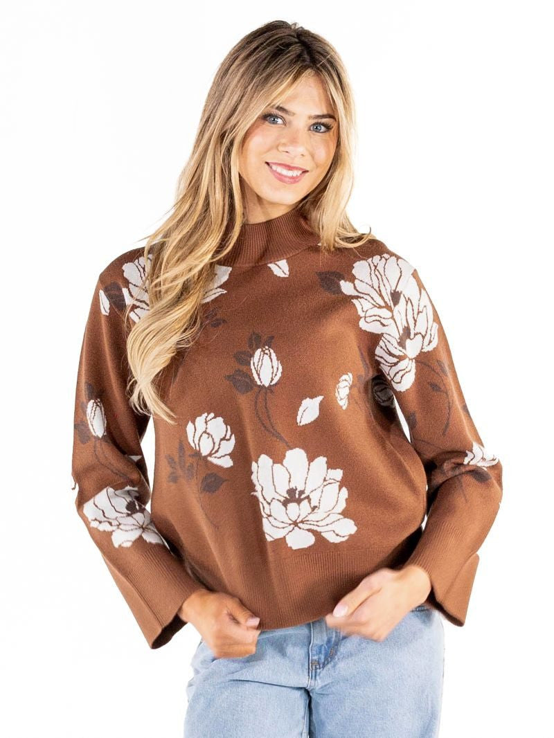 Lotus Mockneck Sweater