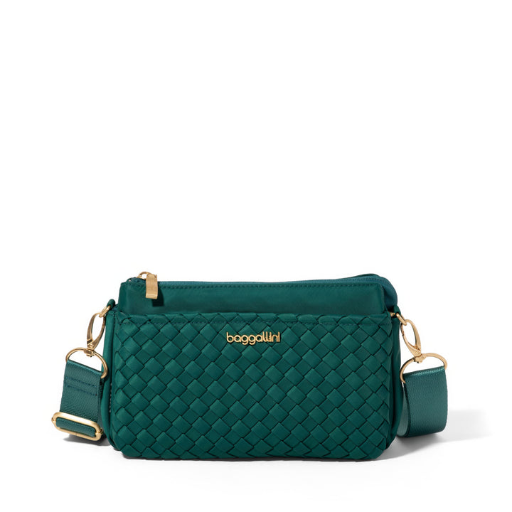 Perry Crossbody Jade Twill